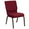 Flash Furniture 18.5"W Stack Church Chair in Burgundy Fabric, 4PK 4-XU-CH-60096-BY-GG - alternate 3